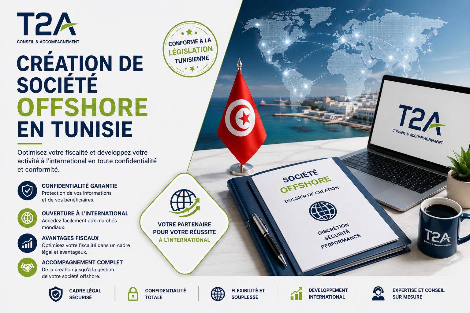 Création Société Offshore Tunisie
