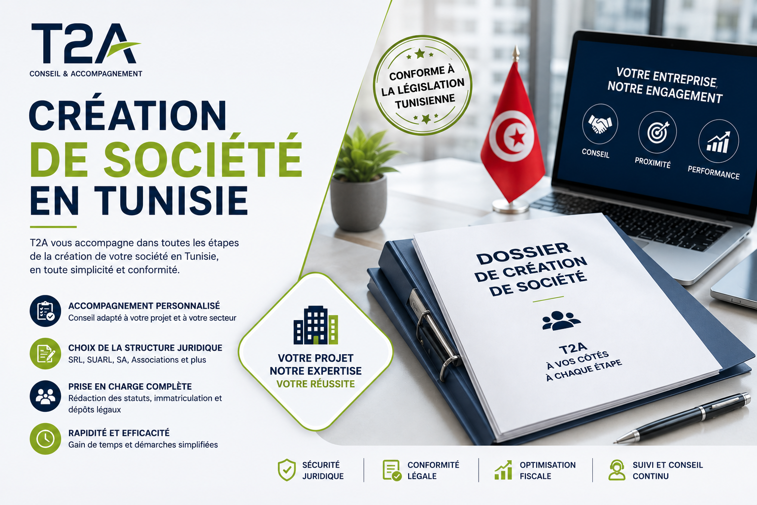 Création société Tunisie